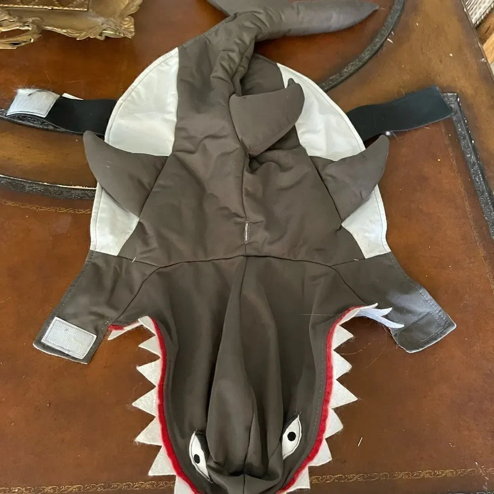 🦈 PRECIOUS PET Shark Costume!